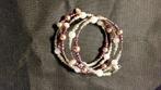Mooie spiraal armband. Past altijd., Ophalen of Verzenden, Nieuw, Roze, Overige materialen