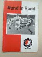 Blaadje Hand in Hand  Supp.Ver. Feyenoord  Maart 1988, Ophalen of Verzenden, Zo goed als nieuw, Feyenoord, Boek of Tijdschrift