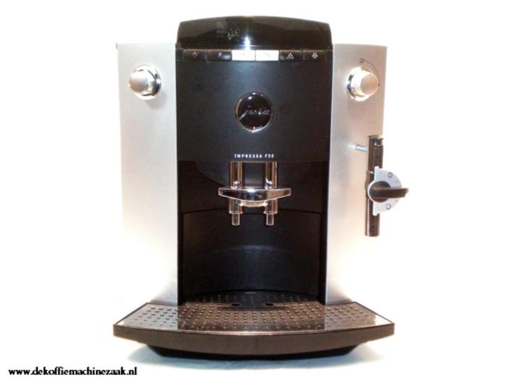 Aanbieding!! Jura F50 incl. servicebeurt en met garantie!, Witgoed en Apparatuur, Koffiezetapparaten, Refurbished, Gemalen koffie
