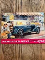 Mercedes 170 D Brochure - 1952 - Zeldzaam!, Boeken, Auto's | Boeken, Ophalen of Verzenden, Gelezen, Mercedes
