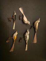 Antieke kerstballen, vogeltjes, Ophalen of Verzenden