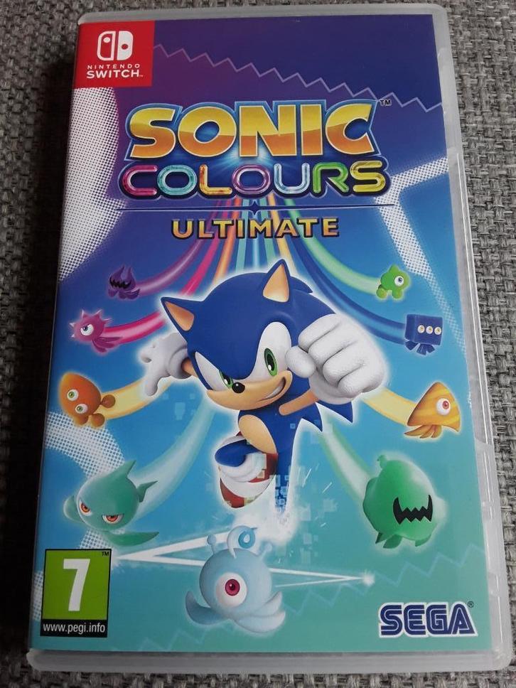 Nintendo Switch Game Sonic Colours Ultimate, Spelcomputers en Games, Games | Nintendo Switch, Zo goed als nieuw, Avontuur en Actie