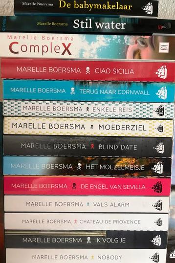 Marella Boersma Thrillers, oa nobody, ik volg je, complex beschikbaar voor biedingen