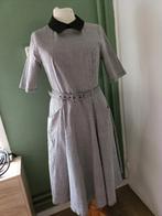 Collectif jurk houndstooth, maat 12/38, Kleding | Dames, Jurken, Maat 38/40 (M), Collectif, Zwart, Ophalen of Verzenden