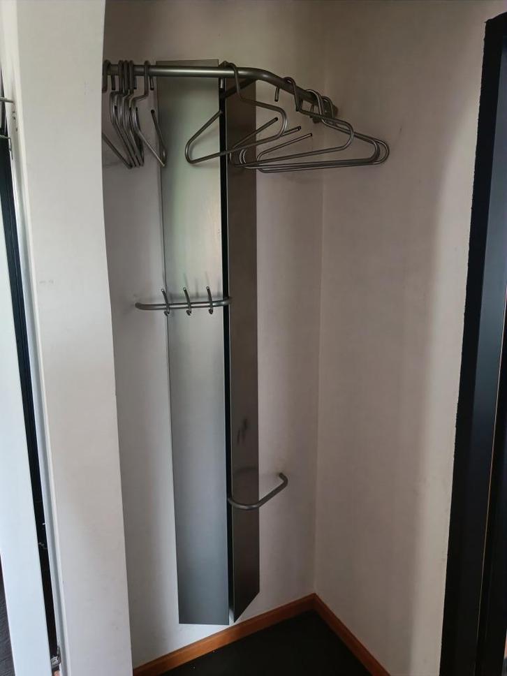 Mooie moderne design kapstok metaal, Huis en Inrichting, Woonaccessoires | Kapstokken, Gebruikt, Wandkapstok, 150 tot 200 cm, Metaal