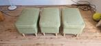 3 Ikea Zitjes/Voetenbankjes Groen, Hout, Minder dan 50 cm, Gebruikt, Minder dan 50 cm