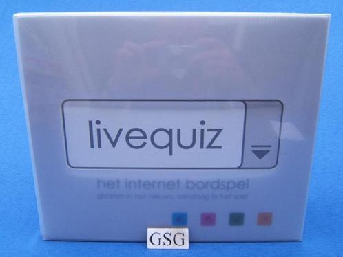 Livequiz het internet bordspel nr. 01091-01 (Nieuw), Hobby en Vrije tijd, Gezelschapsspellen | Bordspellen, Nieuw, Ophalen