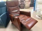Prominent sta op stoel relax fauteuil gratis bezorging, Verzenden, Gebruikt, Leer