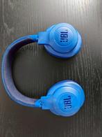 JBL E55BT Wireless Headset – Blauw | Over-ear, Overige merken, Gebruikt, Bluetooth, Ophalen of Verzenden