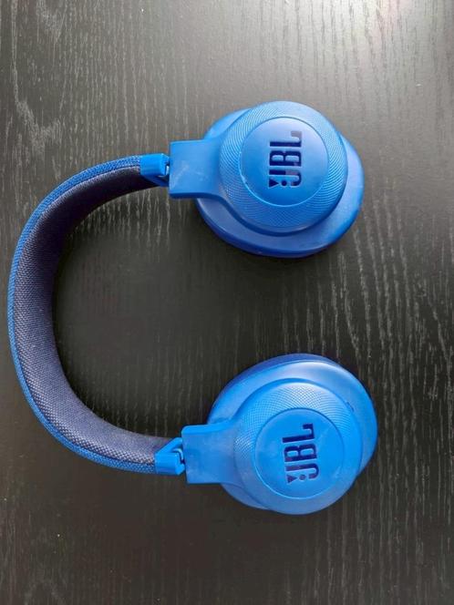 JBL E55BT Wireless Headset – Blauw | Over-ear, Audio, Tv en Foto, Koptelefoons, Gebruikt, Over oor (circumaural), Overige merken