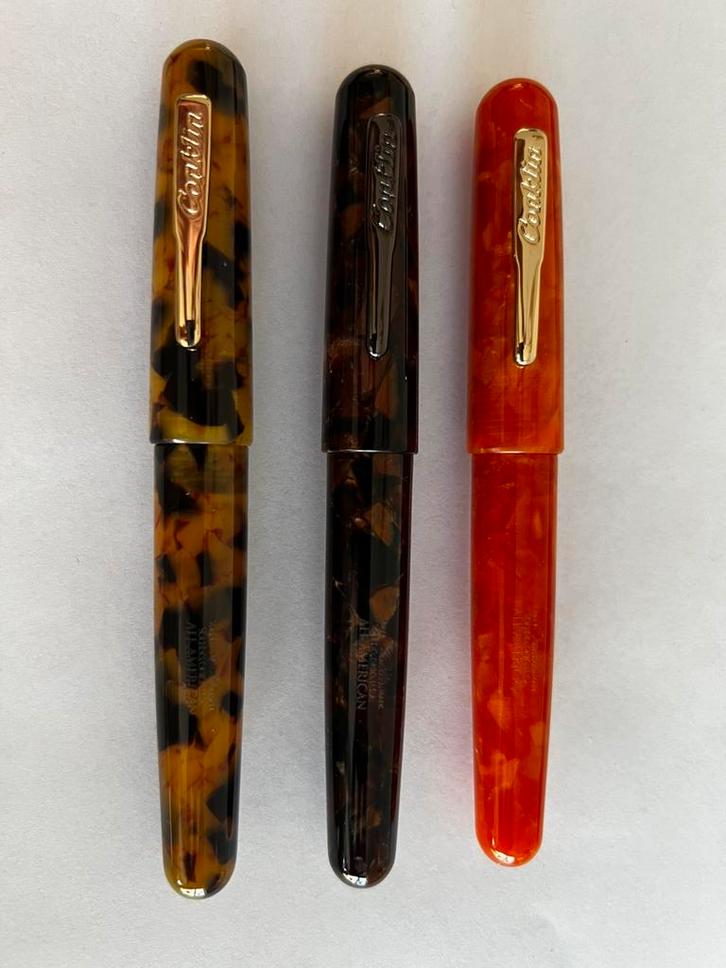 Conklin All American vulpennen, Verzamelen, Pennenverzamelingen, Zo goed als nieuw, Vulpen, Overige merken, Ophalen of Verzenden