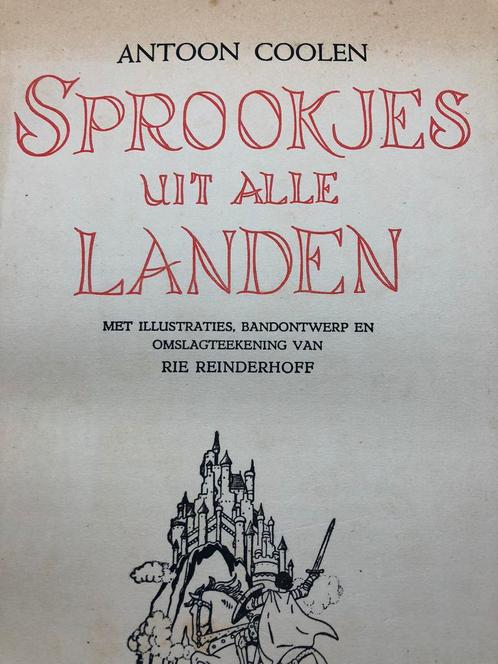 Schrijver Antoon Coolen, illustraties kleur en zwart-wit, Boeken, Sprookjes en Fabels, Gelezen, Ophalen of Verzenden