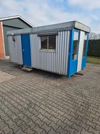 Grote 5m Pipowagen Schaftwagen Schaftkeet Bouwkeet Tinyhouse, Ophalen of Verzenden, Gebruikt
