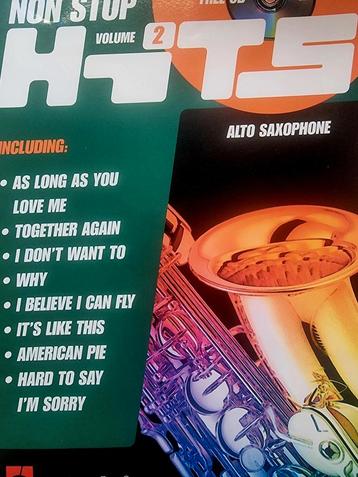 Non Stop Hits 2 Alt Saxofoon. Ongebruikt.  beschikbaar voor biedingen