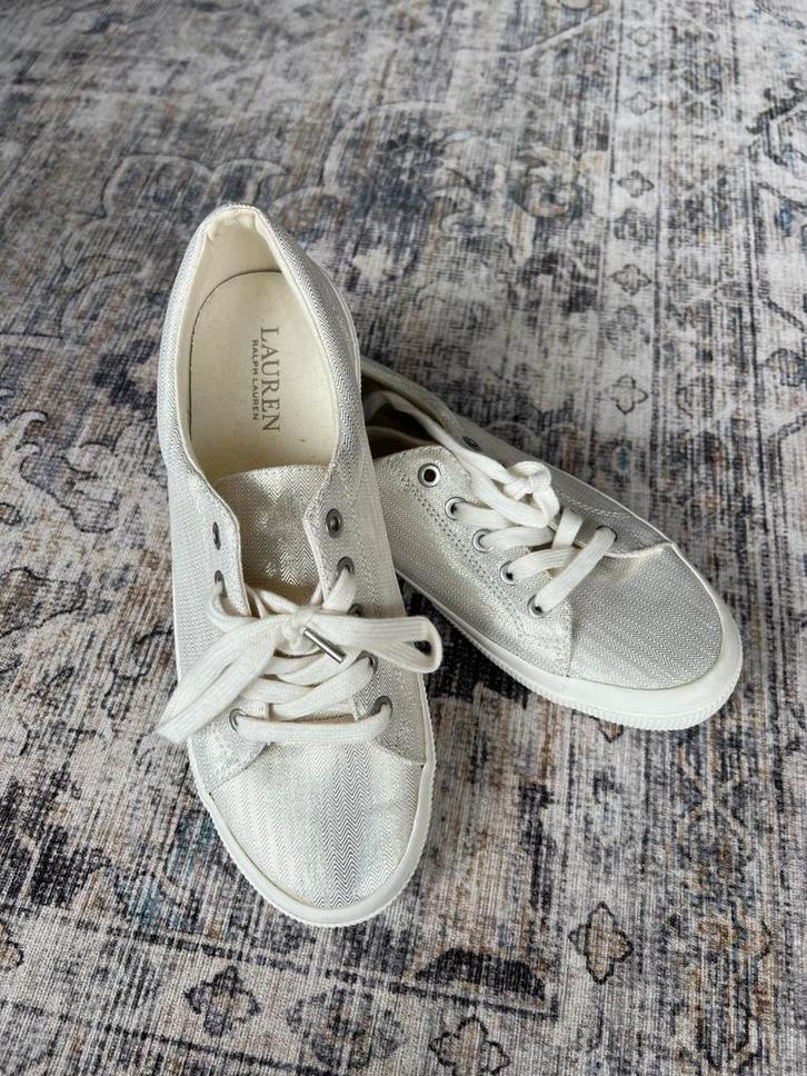 Ralph Lauren dames schoenen – maat 40– beige goud glitter, Kleding | Dames, Schoenen, Zo goed als nieuw, Sneakers of Gympen, Wit