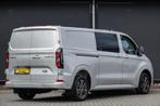 Ford Transit Custom L2H1 Dubbel Cabine 2.0Tdci 170Pk Aut. |, Auto's, Bestelauto's, 12 maanden, Stof, Gebruikt, Zwart