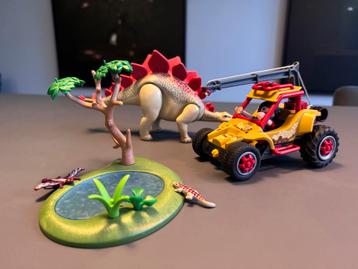 Playmobil Dino's Buggy 9432 met Stegosaurus beschikbaar voor biedingen