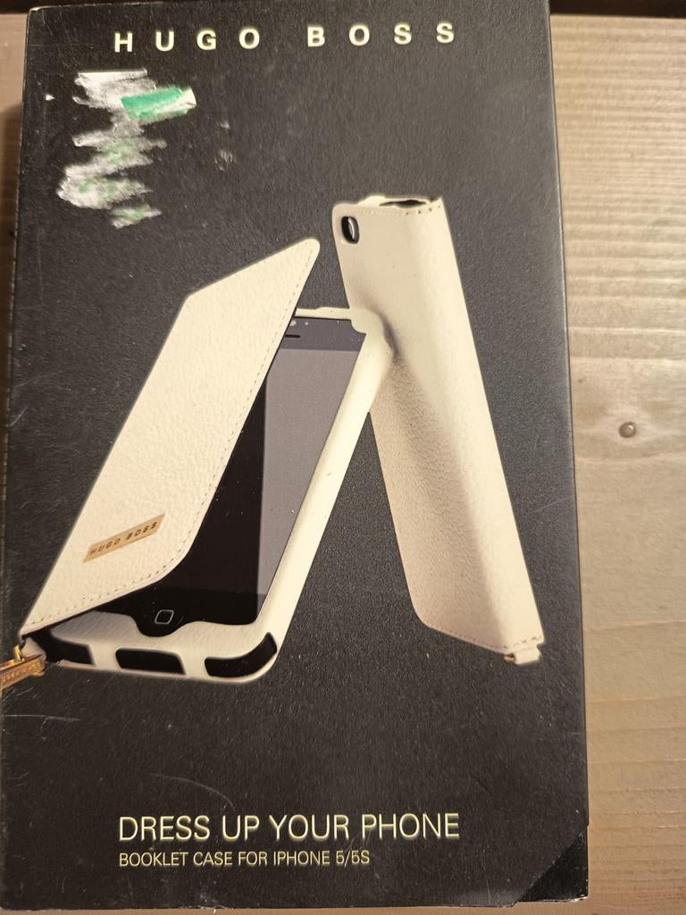 Hugo Boss iPhone 5/5S Hoesje - Nieuw, Ophalen of Verzenden, Zo goed als nieuw, IPhone 5, Hoesje of Tasje