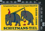 Sticker: Schiltmans Bergingsbedrijf - Tiel (2), Verzamelen, Ophalen of Verzenden, Zo goed als nieuw, Bedrijf of Vereniging