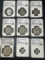 Zilveren munten NGC, Ophalen of Verzenden, Nederland, Munten