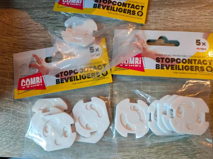 Combi Stopcontact Beveiligers - 11 stuks - Nieuw, Kinderen en Baby's, Overige Kinderen en Baby's, Nieuw, Ophalen of Verzenden