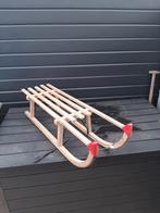 Houten slee, 1 meter, Ophalen, Gebruikt