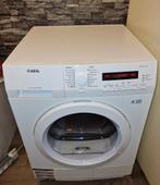 AEG Condensdroger - Goed Werkend & Bezorging Mogelijk, 6 tot 8 kg, Gebruikt, Anti-kreukfase, Ophalen of Verzenden