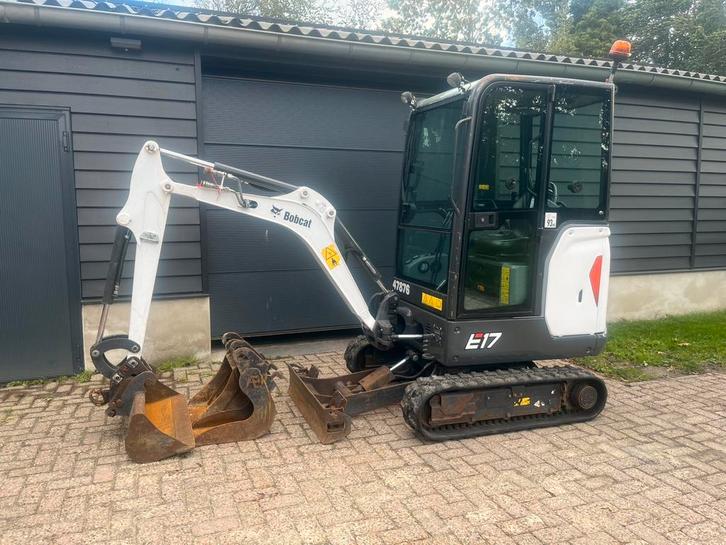 Bobcat e17 BJ 2021 met slechts 865 uur, Zakelijke goederen, Machines en Bouw | Kranen en Graafmachines, Graafmachine, Ophalen of Verzenden