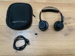 Plantronics Voyager Focus UC + BT600 Dongle (Kabel+Hoes), On-ear, Inklapbare microfoon, Plantronics, Ophalen of Verzenden