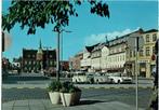 Silkeborg (Denemarken) – Markt., Verzamelen, Ansichtkaarten | Buitenland, 1960 tot 1980, Overig Europa, Ongelopen, Ophalen of Verzenden