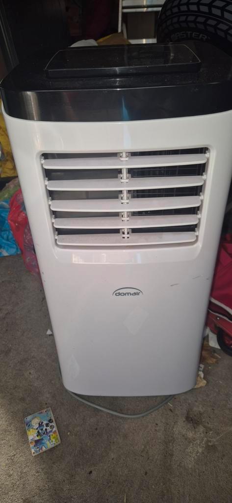 Domair mobiele airco, Witgoed en Apparatuur, Airco's, Zo goed als nieuw, Mobiele airco, Minder dan 60 m³, 3 snelheden of meer