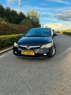 Honda Civic 1.3 Vtec Hybrid 4DR C-tr. 2009 Zwart, Auto's, Stof, Zwart, Origineel Nederlands, 22 km/l