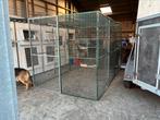 Gesloten aluminium volière! 3 bij 2 meter!, Dieren en Toebehoren, Vogels | Hokken en Kooien, Gebruikt, Ophalen of Verzenden, Volière