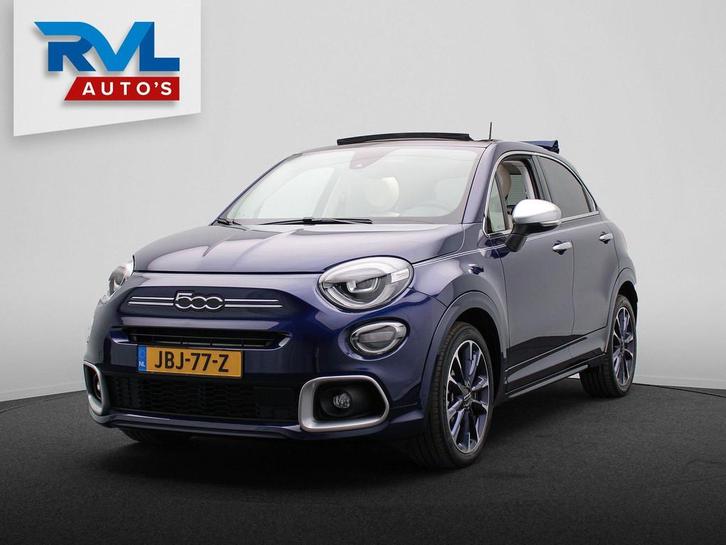 Fiat 500 X 1.5 Hybrid Yacht Club Capri Cabrio Navigatie Came, Auto's, Fiat, Bedrijf, Te koop, 500X, ABS, Achteruitrijcamera, Adaptive Cruise Control