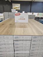 Partij PVC uitverkoop klik | plank en visgraat  | Utrecht, Huis en Inrichting, Stoffering | Vloerbedekking, Crème, PVC Laminaat Klik Visgraat Plank Partij Restant