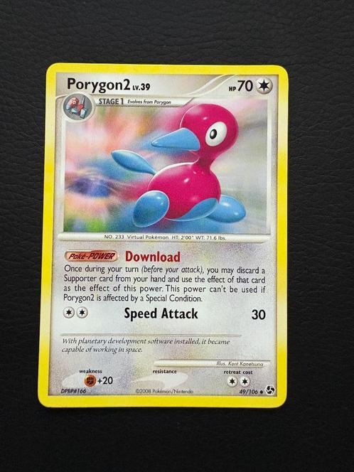 Porygon 2 #49 Pokemon Great Encounters, Hobby en Vrije tijd, Verzamelkaartspellen | Pokémon, Zo goed als nieuw, Losse kaart, Ophalen of Verzenden