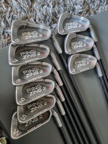 Ping Zing 2 Karsten Red Dot ijzers 3,4,5,6,7,8,9,W,S. beschikbaar voor biedingen