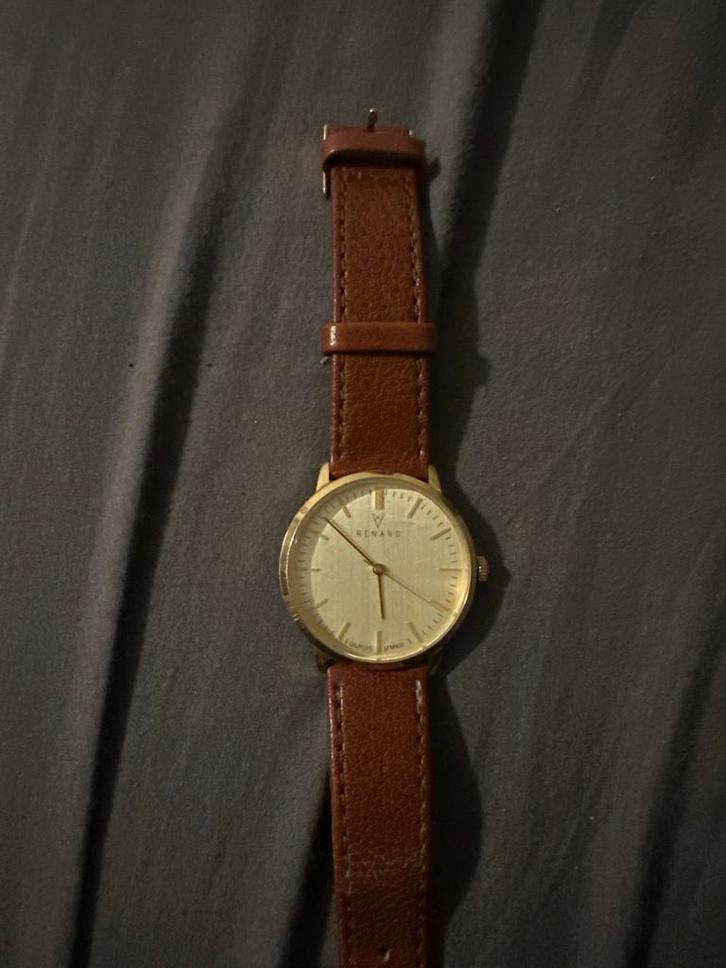 Renard Horloge - Stijlvol en Tijdloos, Sieraden, Tassen en Uiterlijk, Horloges | Heren, Zo goed als nieuw, Polshorloge, Overige merken