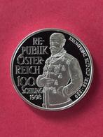 Oostenrijk 100 schilling 1998 Proof 0,900 zilver 20.00 grams, Ophalen of Verzenden, Oostenrijk, Zilver