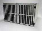 2x dubbele Hundos Bench, Dieren en Toebehoren, Hondenhokken, Ophalen, Hondenkennel, Minder dan 65 cm, Zo goed als nieuw