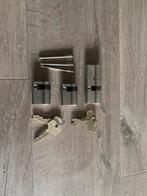 Te koop cilinder sloten gelijk sluitend, Doe-het-zelf en Verbouw, Hang- en Sluitwerk, Ophalen, Nieuw, Slot