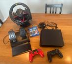 PlayStation 4 + F1 race stuur (origineel), Spelcomputers en Games, Spelcomputers | Sony PlayStation Consoles | Accessoires, Ophalen