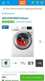 Wasmachine te koop, Ophalen, 1200 tot 1600 toeren, 8 tot 10 kg, Nieuw