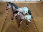 Schleich veulen met merrie (3), Ophalen of Verzenden, Zo goed als nieuw, Jongen of Meisje