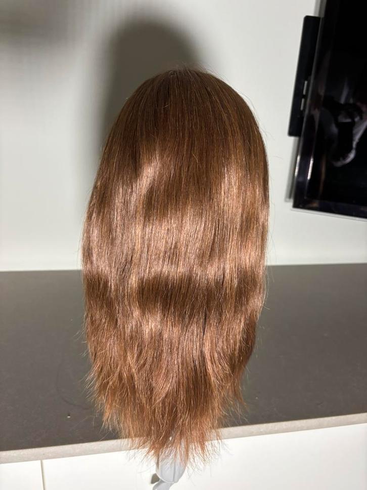 Haarwerk 5 - echt haar (40 cm), Sieraden, Tassen en Uiterlijk, Uiterlijk | Haarverzorging, Zo goed als nieuw, Pruik of Haarverlenging