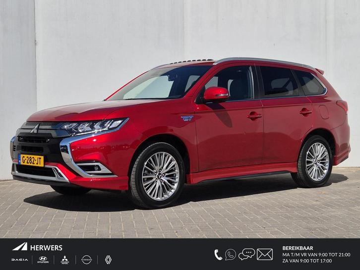 Mitsubishi Outlander 2.4 PHEV Plug-in Instyle Automaat / Nav, Auto's, Mitsubishi, Bedrijf, Te koop, Outlander, 360° camera, 4x4