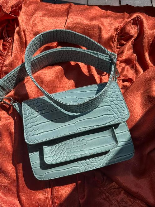 HVSIK tasje, Sieraden, Tassen en Uiterlijk, Tassen | Damestassen, Zo goed als nieuw, Groen, Ophalen of Verzenden