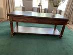 Eiken Salontafel met Laden, Ophalen, Gebruikt, 100 tot 150 cm, Eikenhout