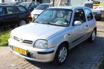 Nissan Micra 1.3 SE N-CVT AUTOMAAT AIRCO (IJSKOUD!) APK NAP, Gebruikt, Zwart, 4 cilinders, 855 kg