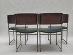 4x vintage eetkamerstoel Pastoe SM 08 stoel Cees Braakman, Huis en Inrichting, Stoelen, Ophalen, Gebruikt, ., Metaal